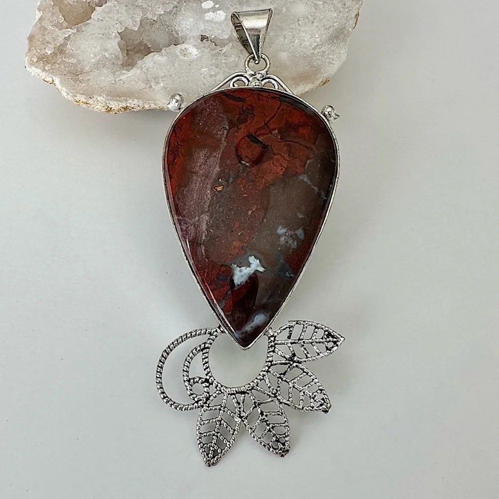 Bloodstone pendant
